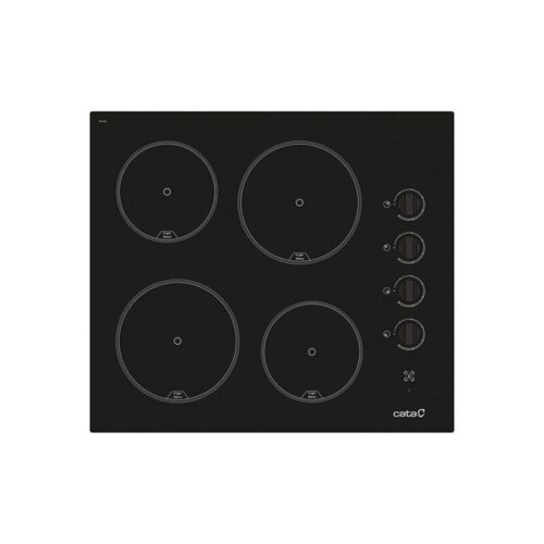 Cata 604 HVI /C - Vitroceramica Independiente Radiantes 4 Zonas Coccion Ancho 60 Cm