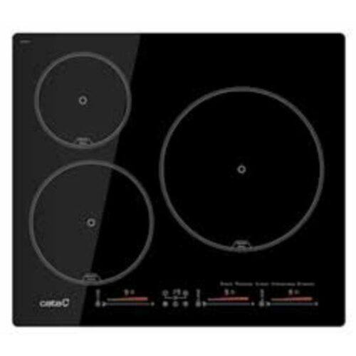 Cata IBS 6303E2 MULTISLIDER - Vitroceramica Induccion 3 Zonas Coccion Ancho 59 Cm