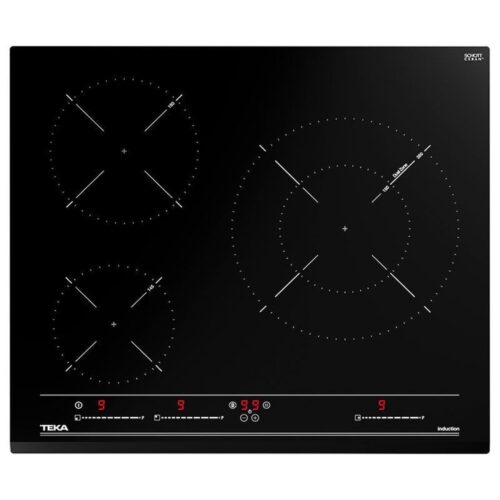 Teka IZC 63015 BK MSS - Vitroceramica Induccion 3 Zonas Coccion Ancho 60 Cm