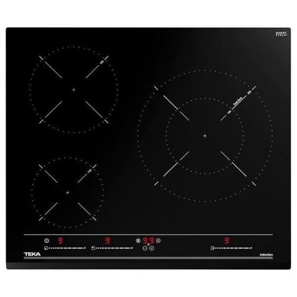 Teka IZC 63015 BK MSS - Vitroceramica Induccion 3 Zonas Coccion Ancho 60 Cm