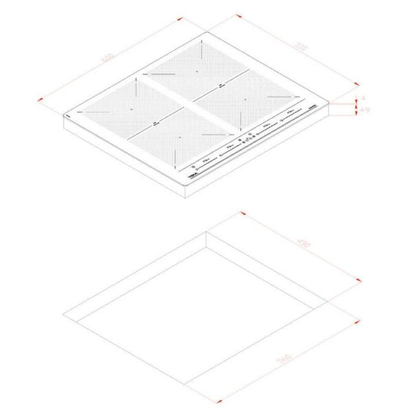 Teka IZF 64600 BK MSP - Vitroceramica Induccion Flex Ancho 60 Cm - Imagen 2