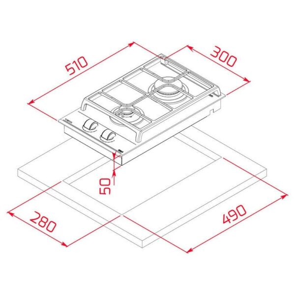Teka GZC 32300 XBA - Encimera Modular - Imagen 2