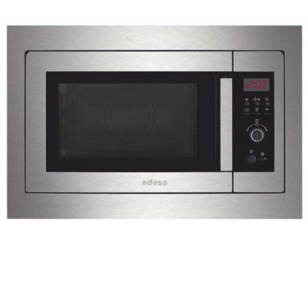 Edesa EMW2020IGX - Horno Microondas Integrable 20 Litros Con Grill Inox