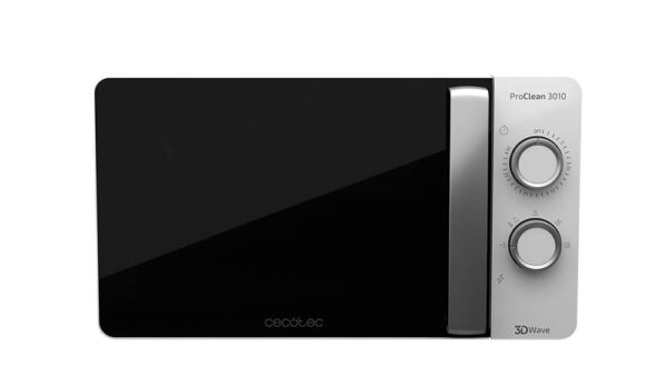 Cecotec PROCLEAN 3010 - Horno Microondas Sin Grill 20 Litros Blanco Sin Grill