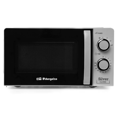 Orbegozo MI2118 - Horno Microondas Sin Grill 20 Litros Silver