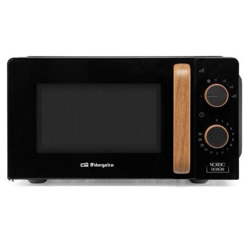 Orbegozo MI 2120 - Horno Microondas Sin Grill 20 Litros Negro