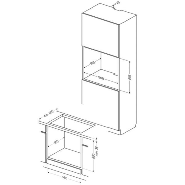 Fagor 8H-175AX - Horno Multifuncion Inox - Imagen 2