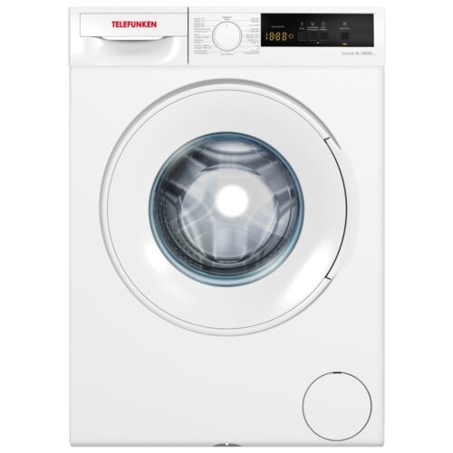 Telefunken TLK008 - Lavadora Carga Frontal 8 Kg 1000 Rpm D Blanco