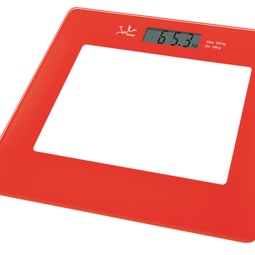 Jata 290R - Bascula De Baño Cristal Roja