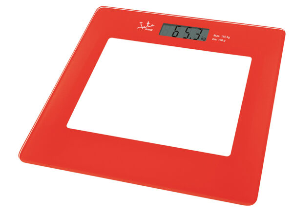 Jata 290R - Bascula De Baño Cristal Roja