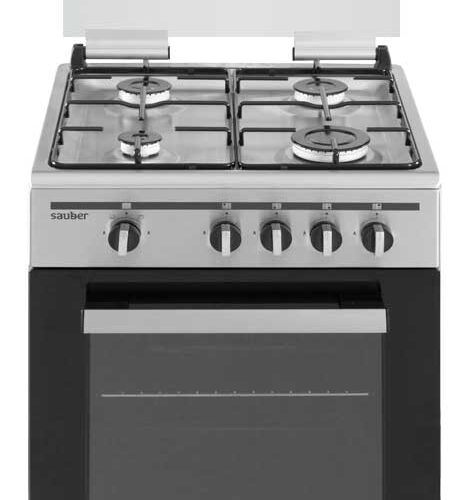 Sauber SCI41GB - Cocina De Gas 4 Zonas Coccion Inox