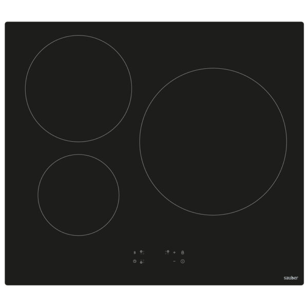 Vitrocerámica Inducción Sauber SERIE 1-6600 - 3 Zonas Cocción Ancho 60 Cm - Imagen 2