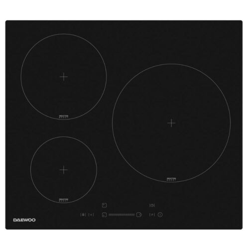 Daewoo BH6ISF31BNM-ES - Vitroceramica Induccion 3 Zonas Coccion Ancho 60 Cm