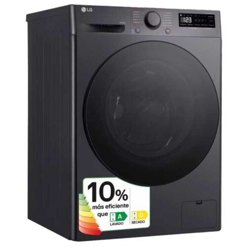 Lg F4DR6009AGM - Lavadora Secadora 9Kg 1400 Rpm D Inox