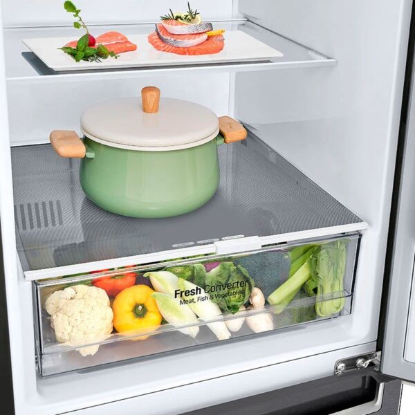 Lg GBP61DSPGN - Frigorifico Combi Nofrost D Alto 186 Cm Ancho 59.5 Cm Inox - Imagen 4