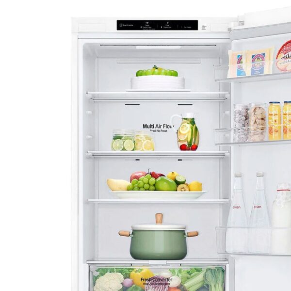 Lg GBP61SWPGN - Frigorifico Combi Nofrost D Alto 186 Cm Ancho 59.5 Cm Blanco - Imagen 5