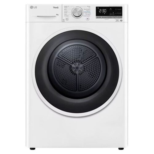 Lg RH90V5AV6N - Secadora Con Bomba De Calor 9 Kg A Blanco