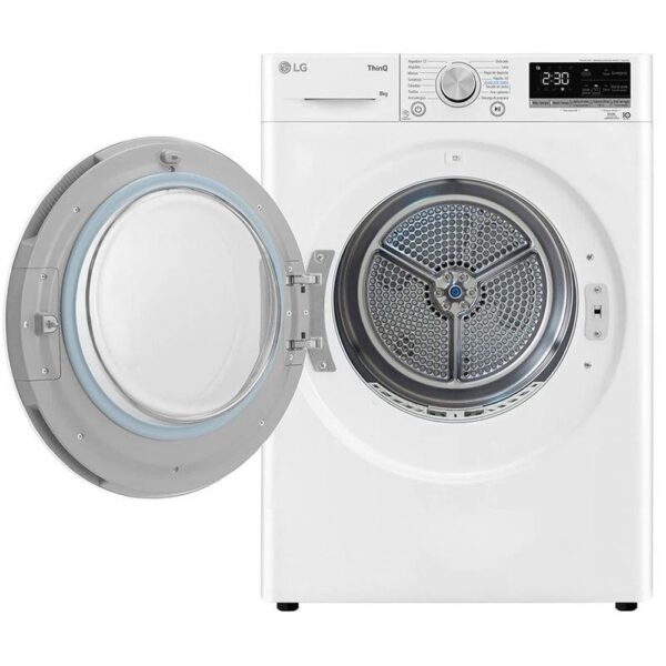 Lg RH80V9AV4N - Secadora Con Bomba De Calor 8 Kg A Blanco - Imagen 2