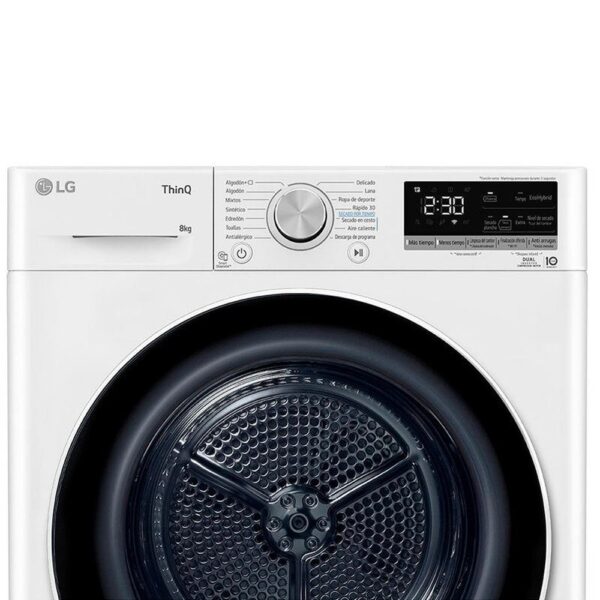 Lg RH80V9AV4N - Secadora Con Bomba De Calor 8 Kg A Blanco - Imagen 4