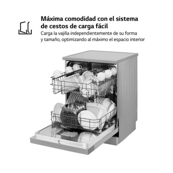 Lg DF030FL - Lavavajillas 60 Cm E 13 Cubiertos Inox - Imagen 9