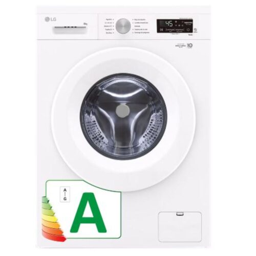 Lg F4X1008NWH - Lavadora Carga Frontal 8 Kg 1400 Rpm A Blanco Con Tapa Desmontable