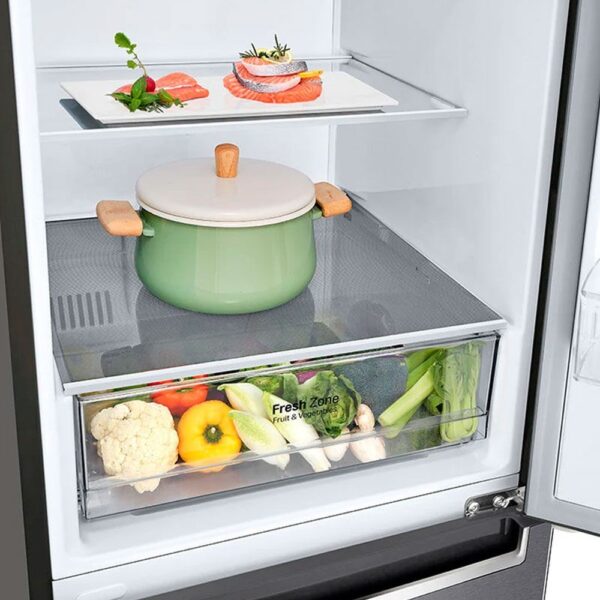 Lg GBP31DSLZN - Frigorifico  Lg Combi E Alto 186 Cm  Ancho 59.5 Cm  Inox - Imagen 3