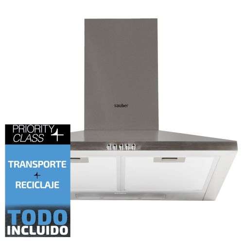 Campana Chimenea Decorativa Sauber SCDP60I – Ancho 60 Cm Inox