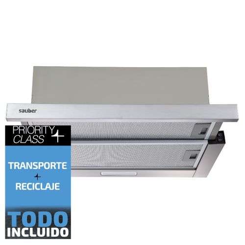 Campana Telescópica Sauber SCTC60I – Ancho 60 cm Inox