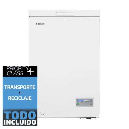 Congelador Horizontal Sauber SERIE 5-CH10024WH – E Ancho 54,5 cm 98Litros .Luz interior