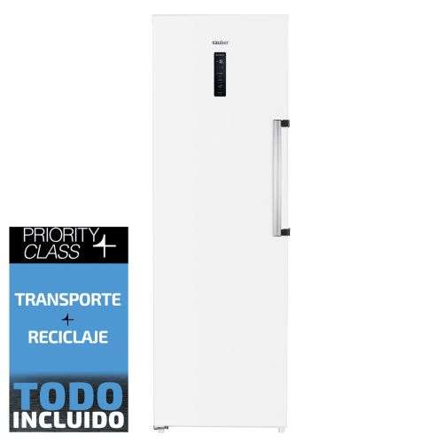 Congelador Vertical Sauber SERIE 5-CV18524WH – Nofrost E Alto 185 Cm. 274 Litros. Blanco