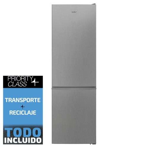 Frigorífico Combi Sauber SERIE 3-200XV – Nofrost E Alto 201 Cm Ancho 59,5 Cm Inox