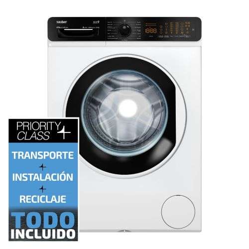 Lavadora Carga Frontal Sauber SERIE 9-W10143 V – 10 Kg 1400 Rpm A Blanco