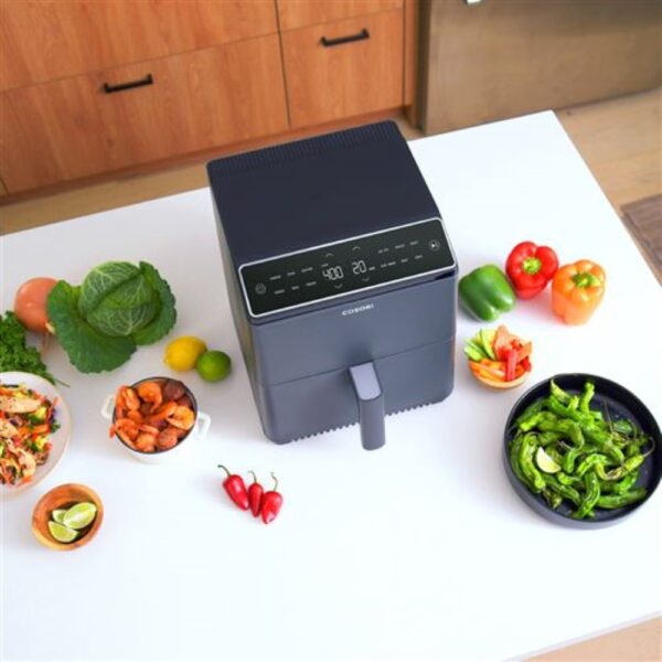 Cosori DUAL BLAZE CHEF EDITION NEGRA 6,4L - Freidora Sin Aceite - Imagen 3