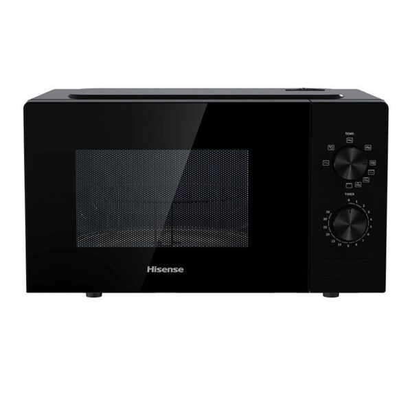 Hisense H20MOBP1G - Horno Microondas Con Grill 20 Litros Negro - Imagen 4