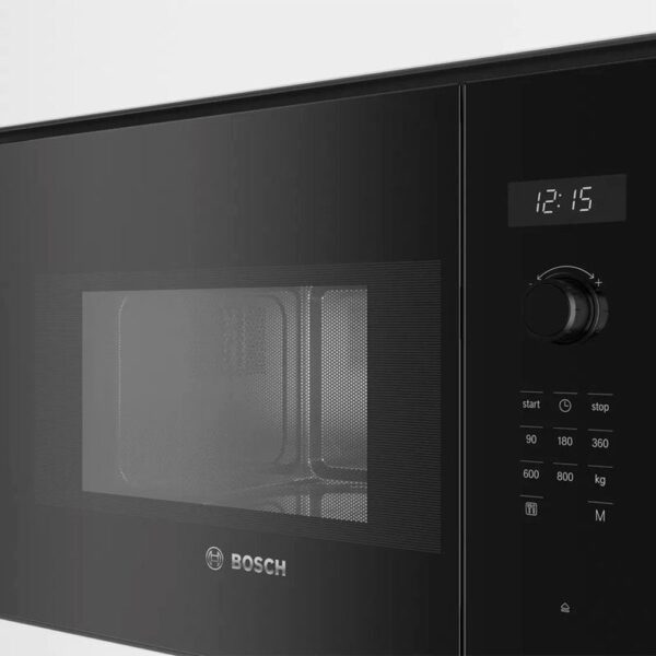 BOSCH BFL524MB0 - HORNO MICROONDAS CON GRILL 20 LITROS NEGRO - Imagen 3