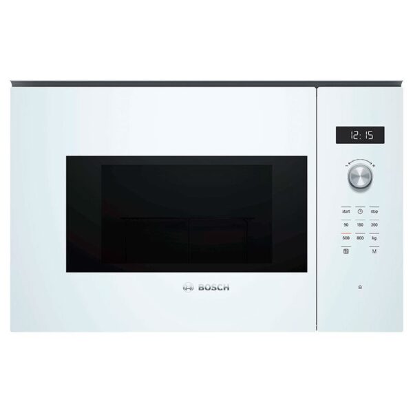 Bosch BFL524MW0 - Horno Microondas Integrable 20 Litros Sin Grill Blanco