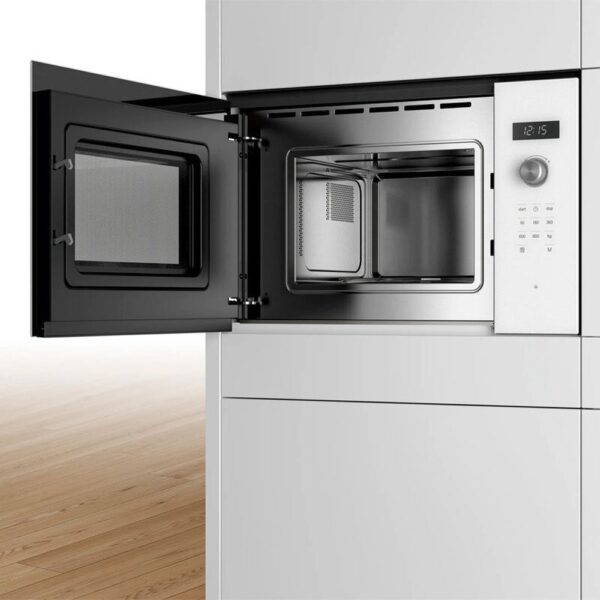 Bosch BFL524MW0 - Horno Microondas Integrable 20 Litros Sin Grill Blanco - Imagen 5