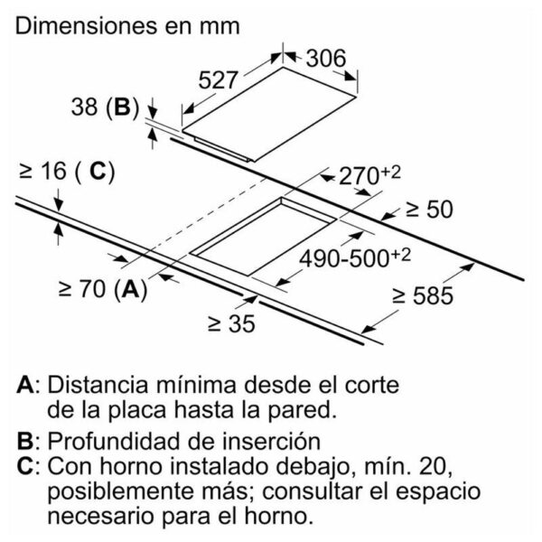 Bosch PKF375FP2E - Encimera Modular - Imagen 2