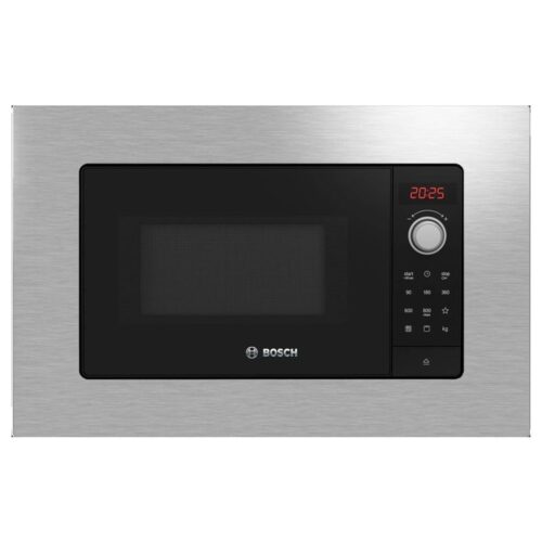 Bosch BEL623MS3 - Horno Microondas Integrable 20 Litros Con Grill Inox
