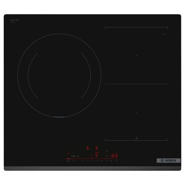 Bosch PVJ631HC1E - Vitroceramica Induccion 3 Zonas Coccion Ancho 59,2 Cm