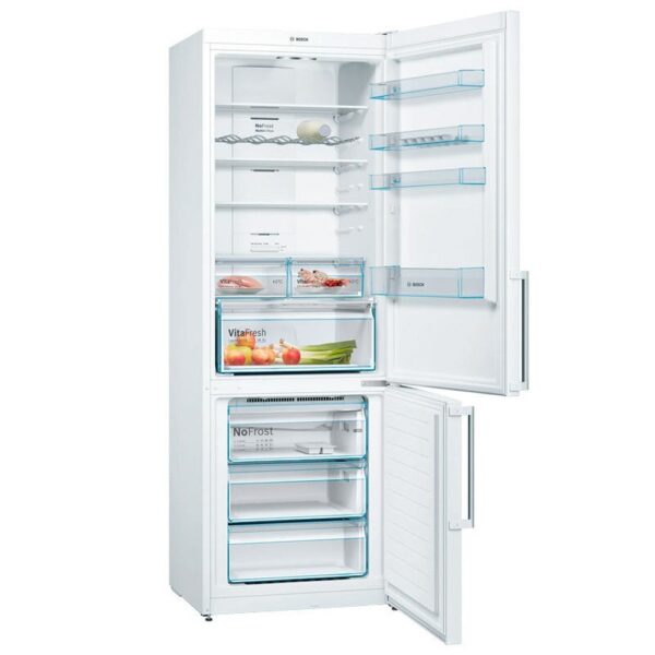 Bosch KGN49XWDP - Frigorifico Combi Nofrost D Alto 203 Cm  Ancho 70 Cm  Blanco - Imagen 3