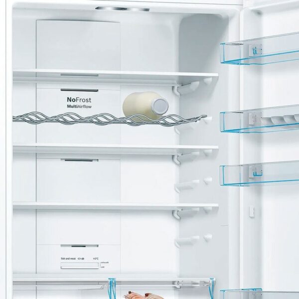 Bosch KGN49XWDP - Frigorifico Combi Nofrost D Alto 203 Cm  Ancho 70 Cm  Blanco - Imagen 4