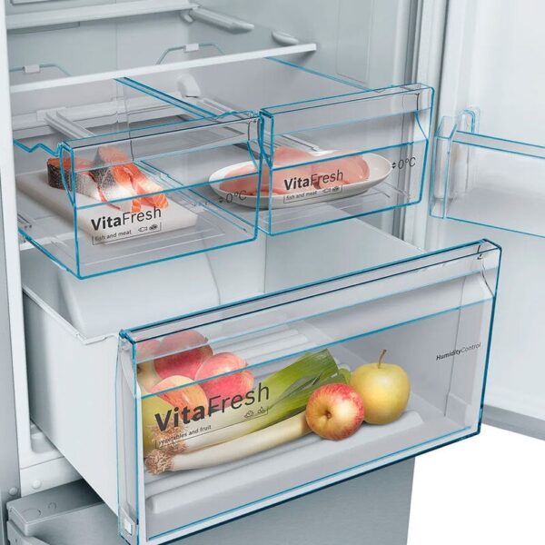 Bosch KGN49XIDQ - Frigorifico Combi Nofrost D Alto 203 Cm  Ancho 70 Cm Inox - Imagen 5