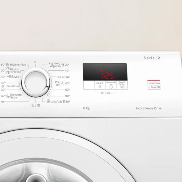 Bosch WGE03200EP - Lavadora Carga Frontal 8 Kg 1200 Rpm A Blanco - Imagen 4