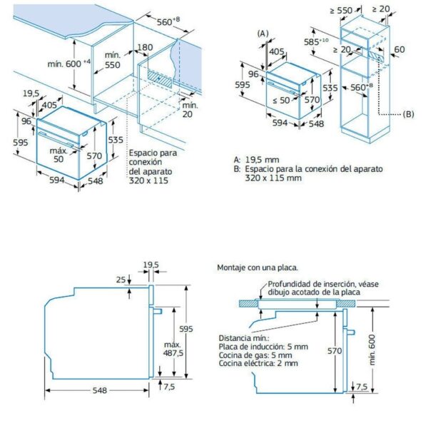 Balay 3HB4000X2 - Horno Multifuncion Inox - Imagen 2