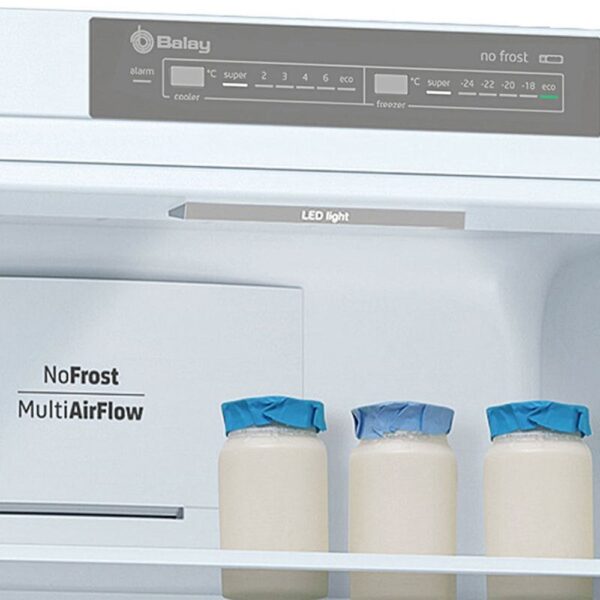 Balay 3KFD563WE - Frigorifico Combi Nofrost D Alto 185 Cm Ancho 60 Cm Blanco - Imagen 4