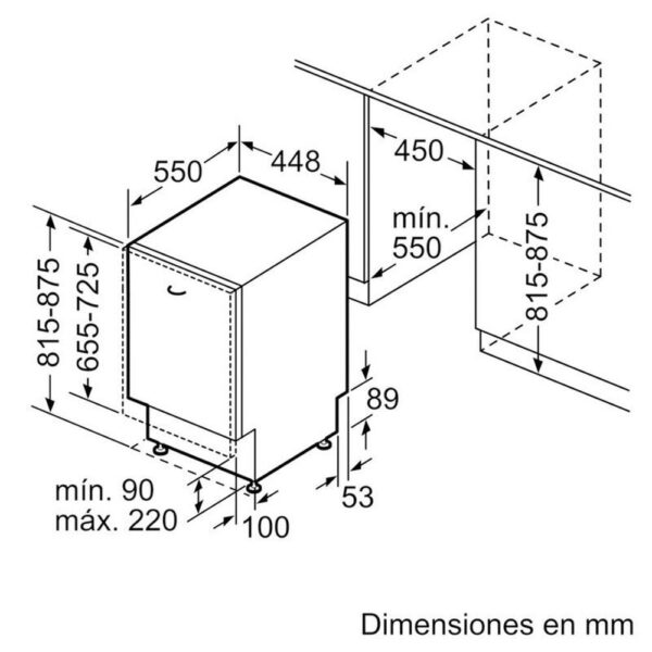 Balay 3VT4031NA - Lavavajillas Integrable E 10 Cubiertos - Imagen 2