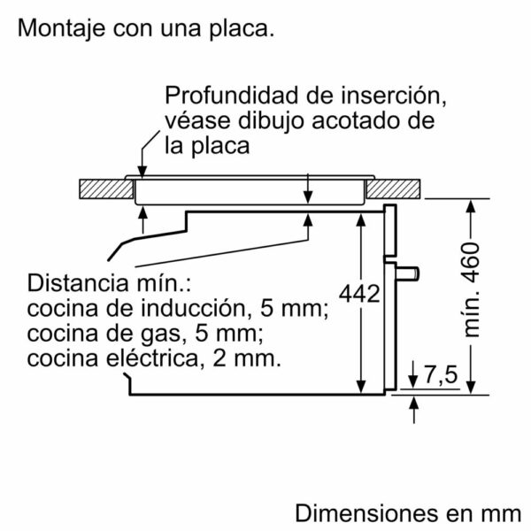 BALAY 3CB5159N3 - HORNO COMPACTO NEGRO - Imagen 4