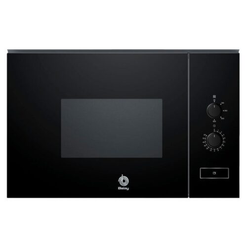 BALAY 3CP5002N3 - HORNO MICROONDAS INTEGRABLE 20 LITROS CON GRILL NEGRO