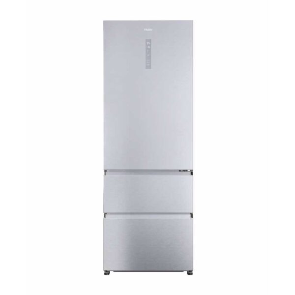 Haier HTR5720ENMG - Frigorifico Combi Nofrost E Alto 200,6 Cm Ancho 70 Cm  Inox